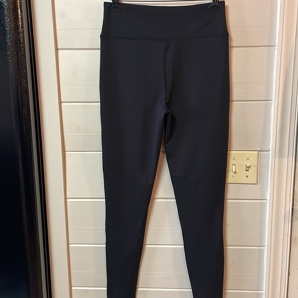 Spanx Assets Solid Black Ponte Shaping Leggings S… - image 5